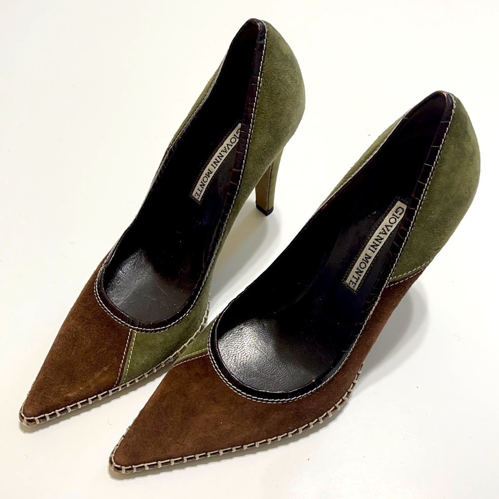 Giovanni Monte Suede Heels